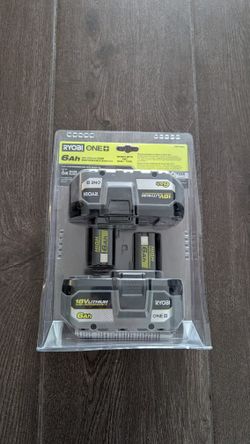 Ryobi 6Ah Twin Pack High Performance Battery 18V ONE+