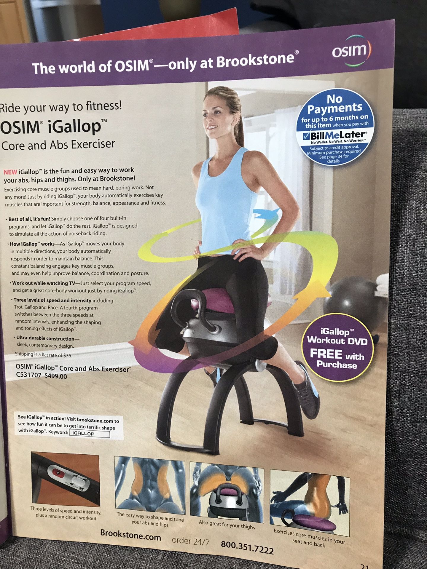 Osim igallop core and abs exerciser sale