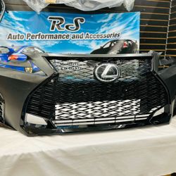 2014-2016 LEXUS IS200t IS350 3IS to 4IS Front Bumper Conversion Kit