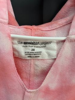 The Sweatshirt Project Pink Hoodie 3X