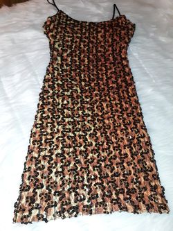 L.A. GLO sequin dress