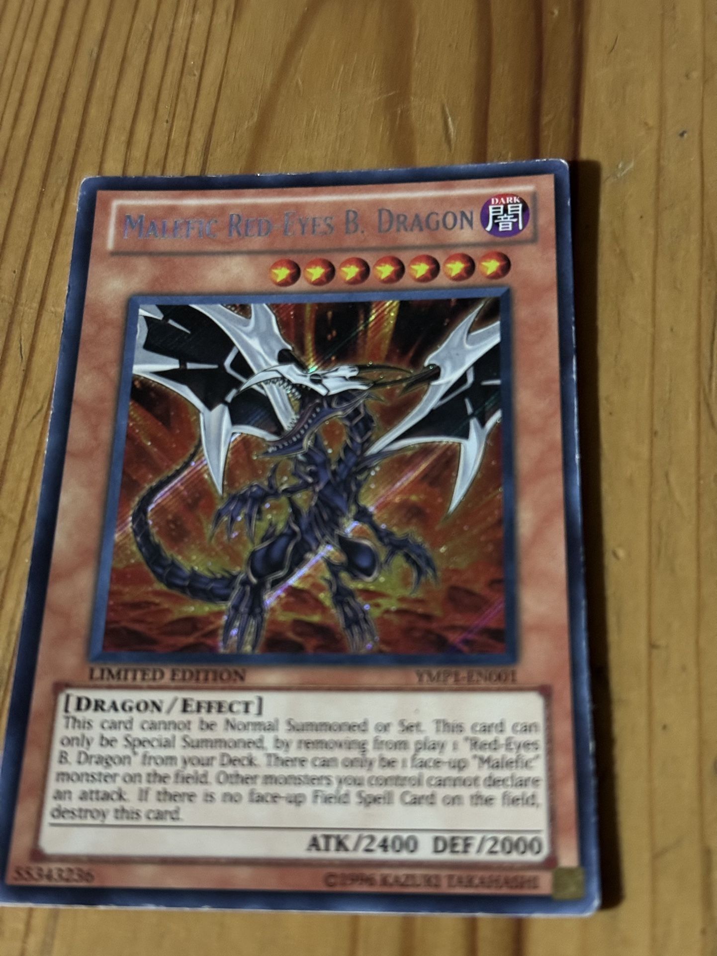 Yu-Gi-Oh Malefic Red-Eyes B. Dragon