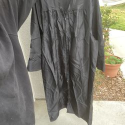 Black Graduation Gown 