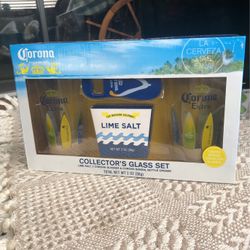 Brand New Corona Collectors Glass Set !! 