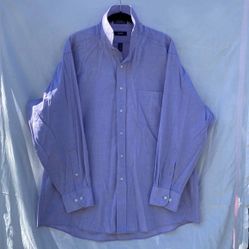 Izod Lilac Botton Down Dress Shirt 