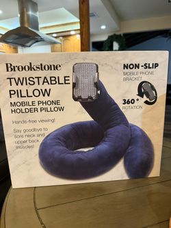 Hands-Free Neck Phone Holder Pillow – Brand New