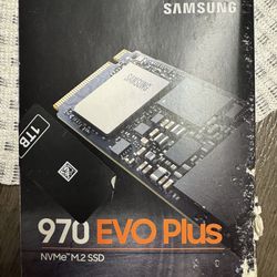 SAMSUNG 970 EVO PLUS 1TB SSD (Unused)