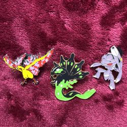 3 Legendary Pokémon Pins 2016