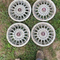 Four (4) 1980 - 83 14” Wheel Covers 200SX Datsun