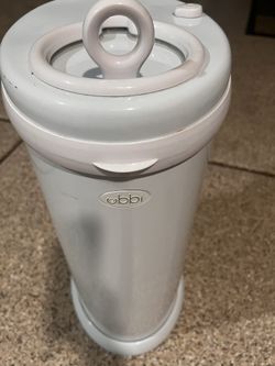 Ubbi Diaper Pail - White