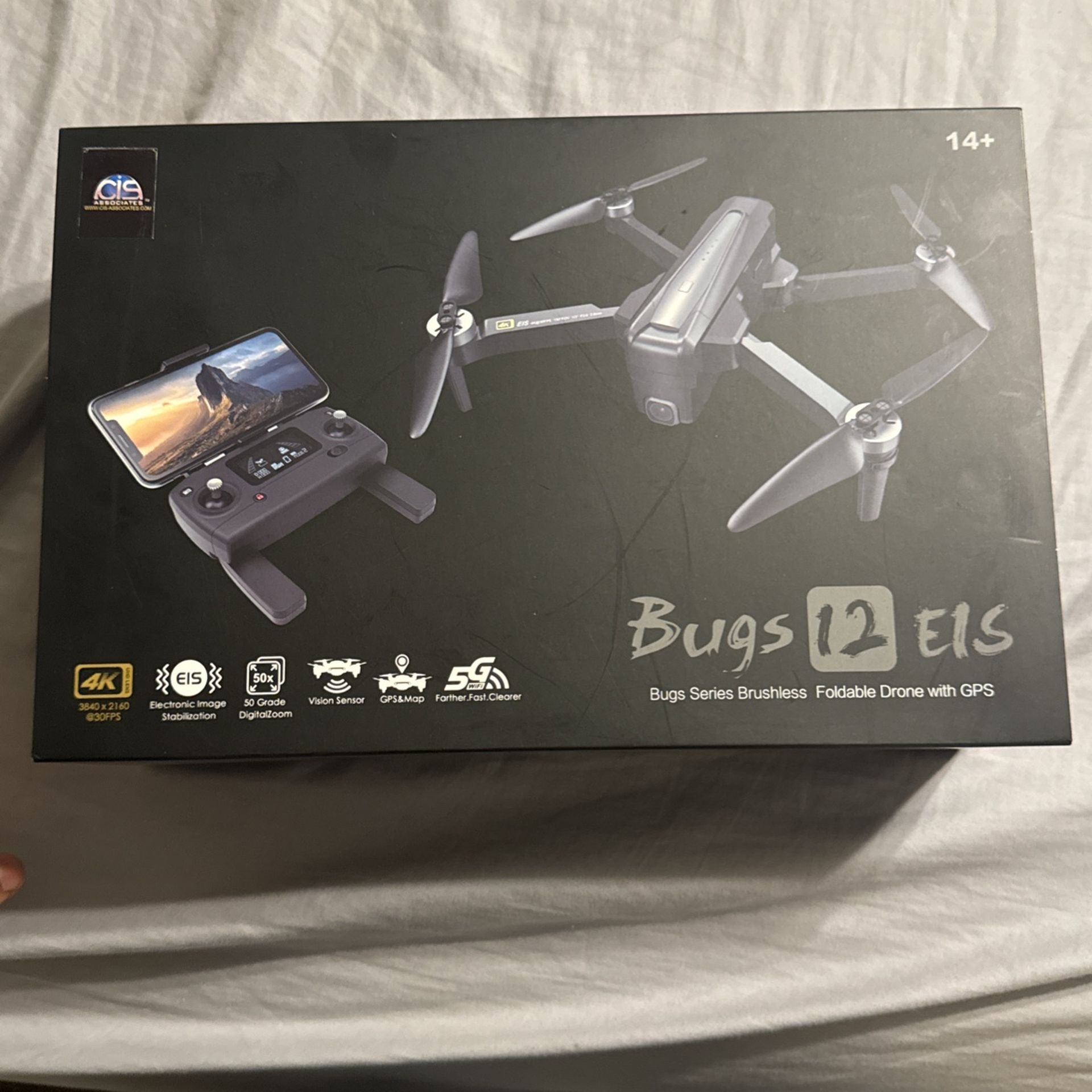 Bugs Series Brushless Foldable Drone With GPS