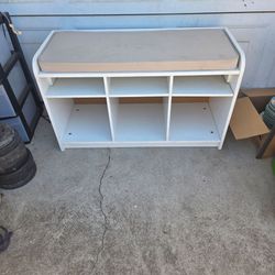 Bench with storage