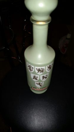 Old Fitzgerald liquor bottle