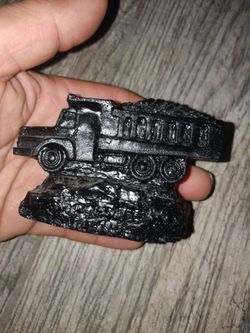 Coal dump truck figure