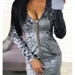 Bodycon Sexy Velvet