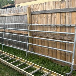 16 Ft Cattle Gate Cow Fence Utility 