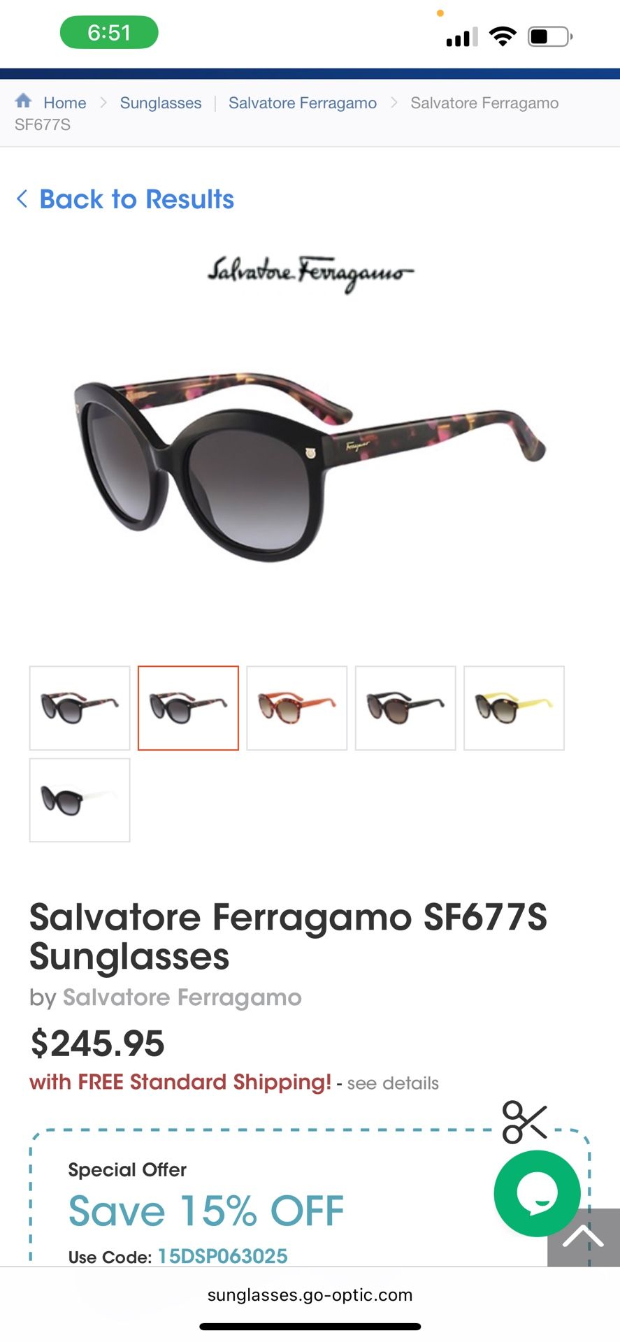 Ferragamo Sunglasses