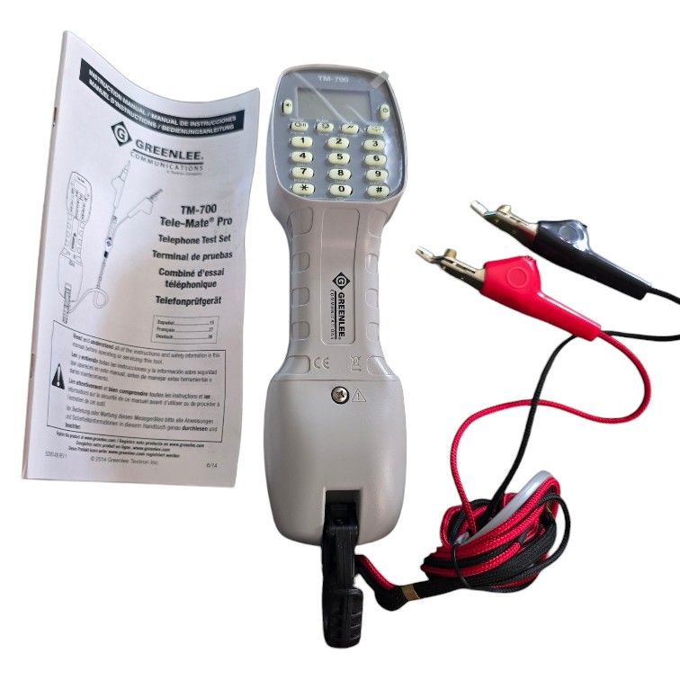 Greenlee Tele-Mate Pro TM-700 Telephone Test Set