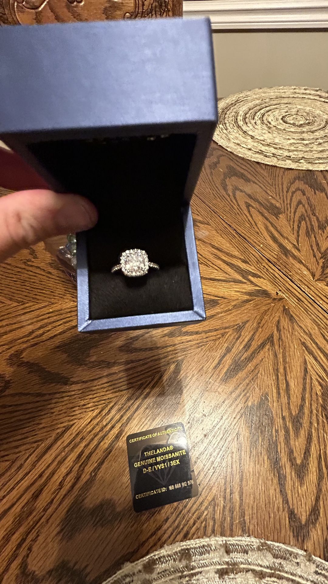 Gorgeous Lab Made Diamond Ring