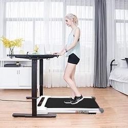 
New Go Youth 2 in 1 Under Desk Treadmill, White