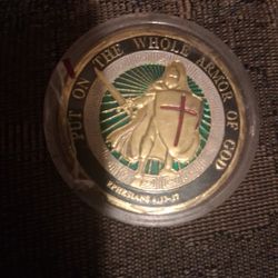 Coin The Whole Armer Of God Gold Coin On Ebay For 750  I Sell For 500 