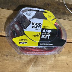 BRAND NEW 1600 Watt Scosche Amplifier Kit 