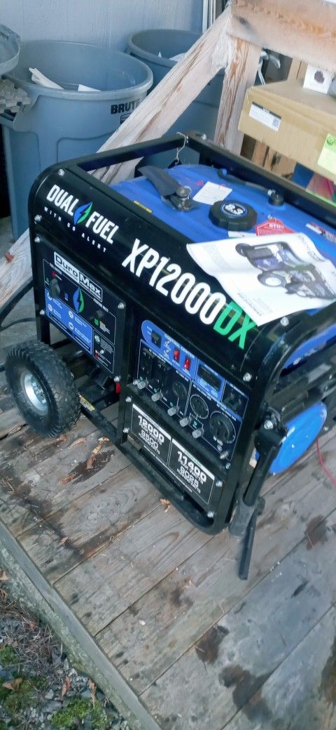 New Never Used Flex Fuel Generator And Accessories