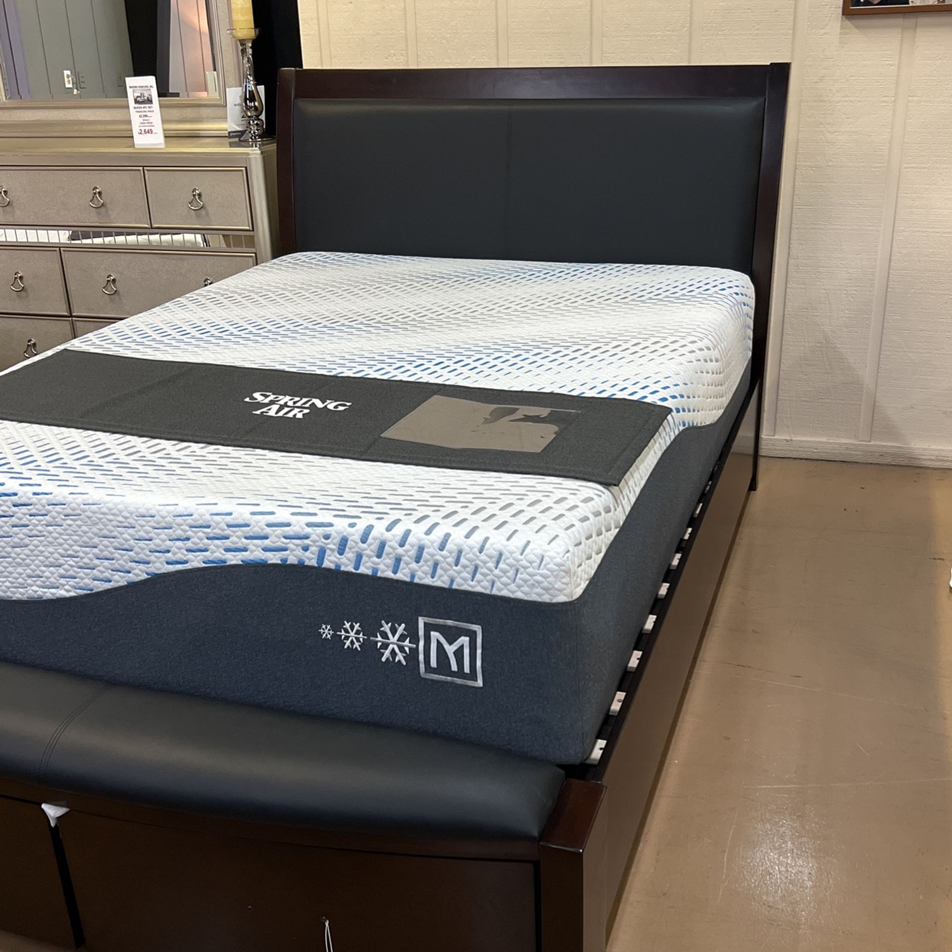 Queen Bed Frame (No Mattress Included)