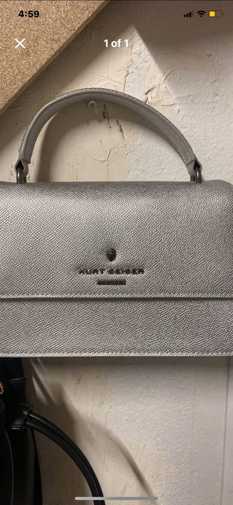 Kurt Geiger Silver Hand Bag