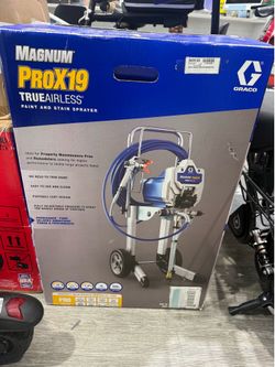 Graco Magnum ProX19 Cart TrueAirless Paint and Stain Sprayer, model 17G180.