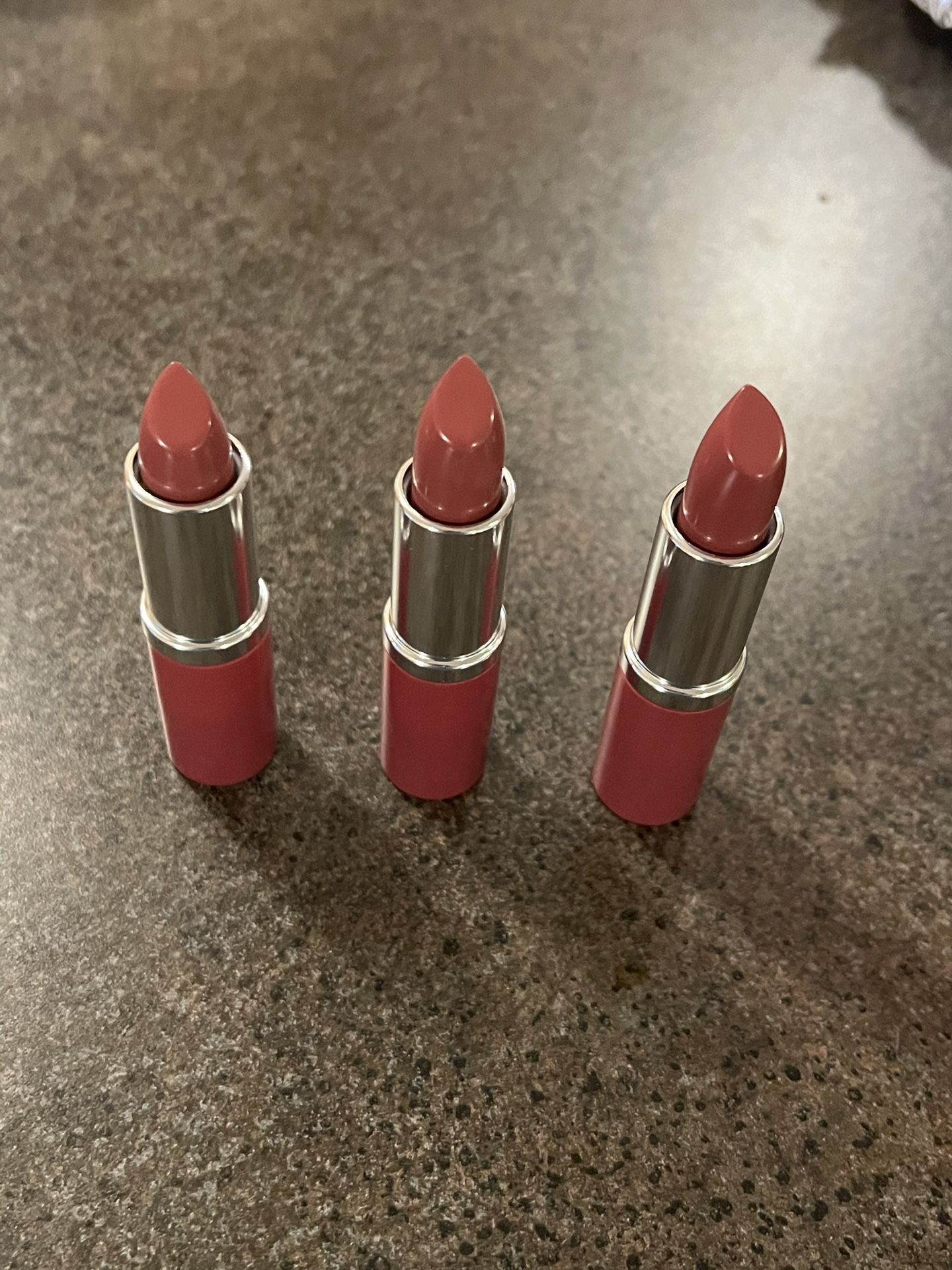 Clinique Set Of 3 Full Size Plum Pop Lipstick