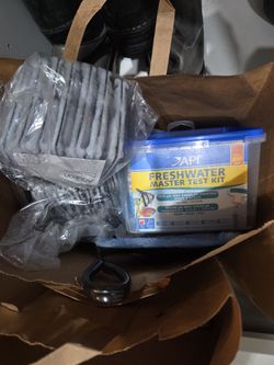 Assorted Aquarium Supplies