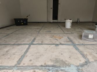 Garage floor transformation paint