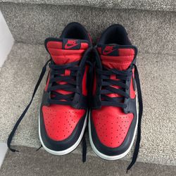 Red And Blue Dunks 