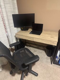 Office Desk and Chair