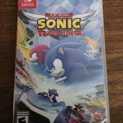 Nintendo Switch Game-Sonic Team Racing 