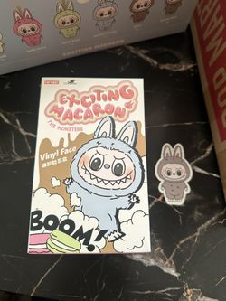 Exciting Macaron Authentic Labubu- SESAME BEAN
