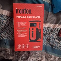 Ironton Portable Tire Inflator 120 Max