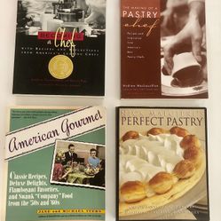 Culinary Books/ Pastry Cookbooks 