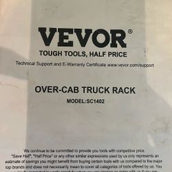 New In Box Over-Cab Truck Rack