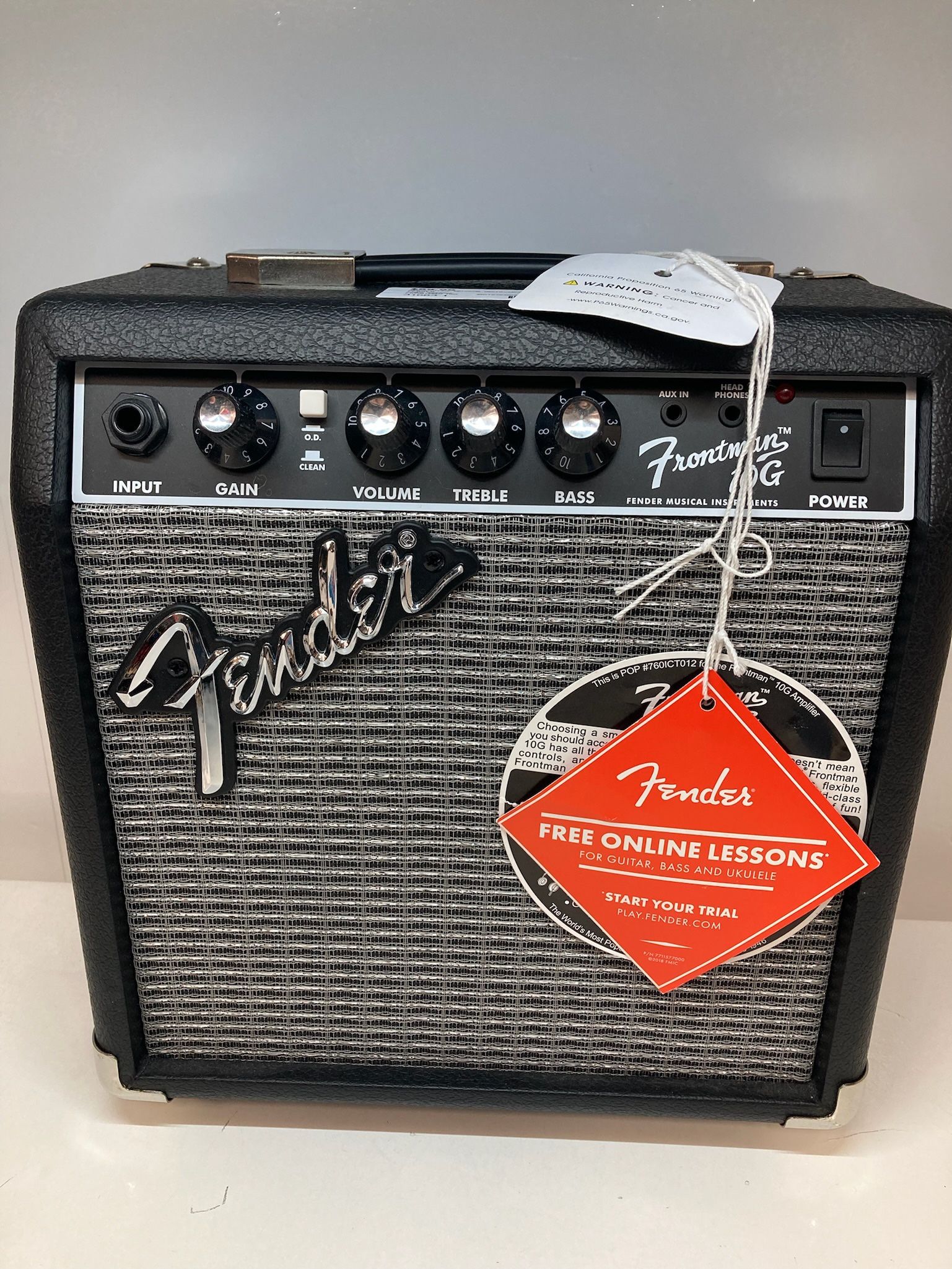 Fender Frontman 10G 10W Guitar Amplifier - Black