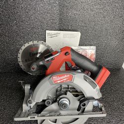 O  BO Milwaukee M18 FUEL Metal Cordless Circular Saw, 2833-20 With Blade