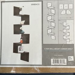 NEW Corner Shelves  Brown