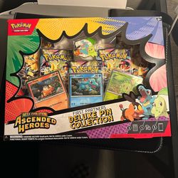 Pokémon TCG: Mega Evolution—Ascended Heroes First Partners Deluxe Pin Collection