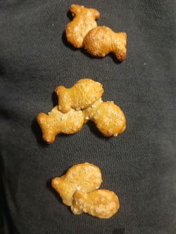 Preztel goldfish misprint