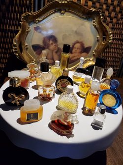 Vintage Mini Perfume Bottle Collection