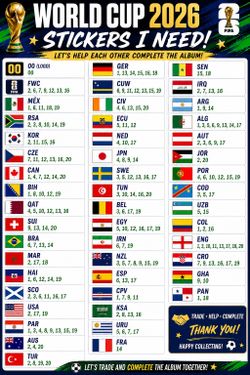 Panini fifa stickers