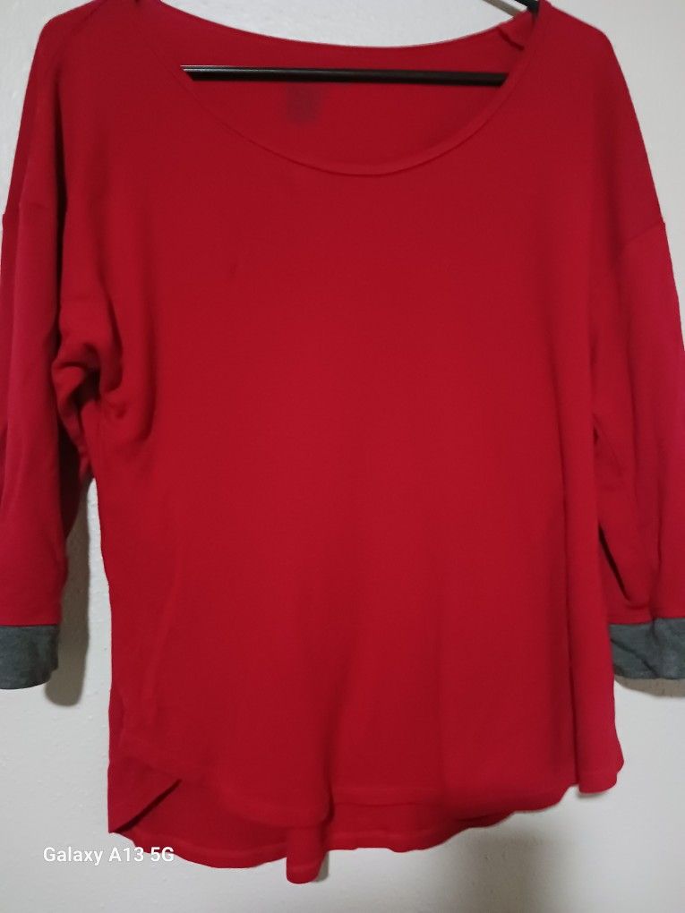 Red Blouse