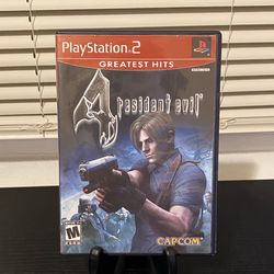 Resident Evil 4 RE4 (Sony PlayStation 2 PS2, 2005) CIB