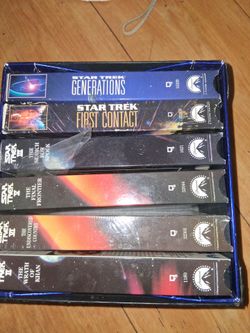 Star Trek VHS Movie Collection – 6 Tapes